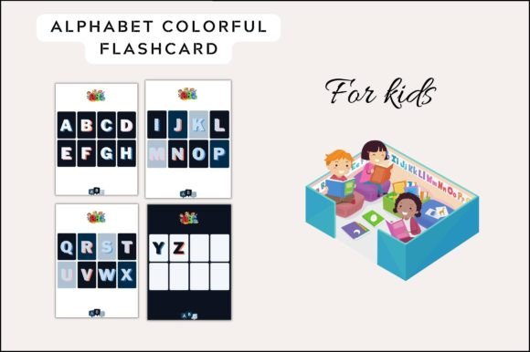 Alphabet Colourful Flashcard Book: A Vibrant Learning Tool
