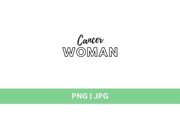 Cancer Woman Graphic: A Zodiac-Inspired Design Asset