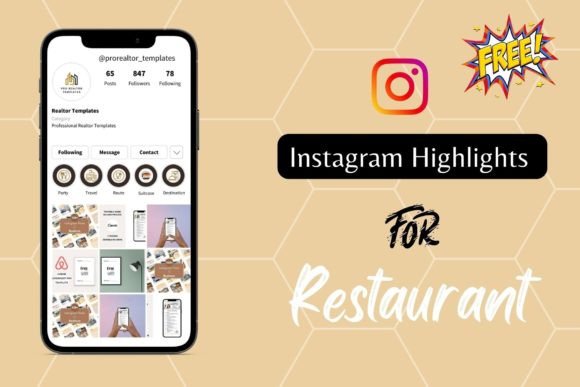 Elevate Your Feed: Instagram Highlight Covers for Restaurants