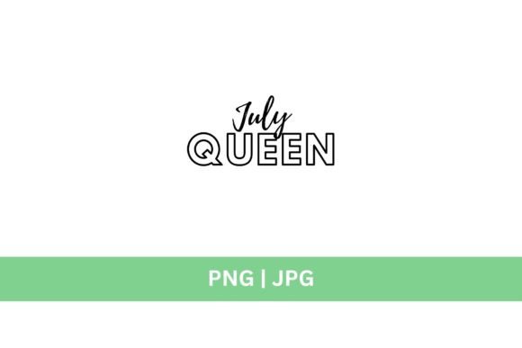 July Queen Graphic: A Creative Font for Bold Branding