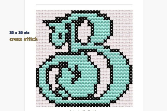 Letter B Cross Stitch Pattern: Personalize Your Alphabet Projects