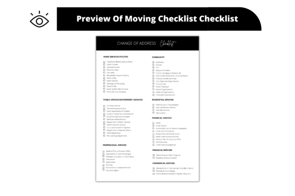 Master Your Move: The Ultimate Change of Address Checklist