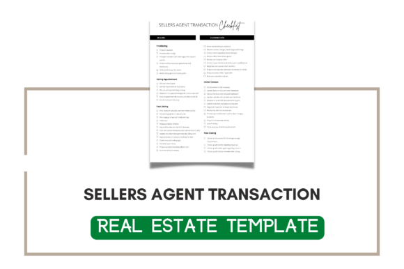 Sellers Agent Transaction: Streamlining Your Real Estate Workflow