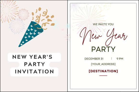 Spooky Celebrations: Your Free New Year Invite Card for Halloween
