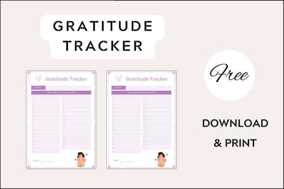 Unlock Daily Positivity: The Gratitude Tracker Method